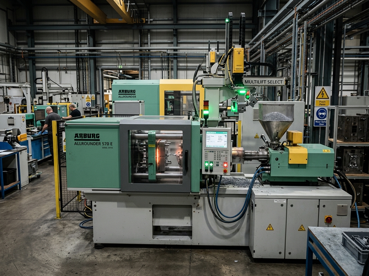 Fully Automatic Injection Moulding Machine – 04