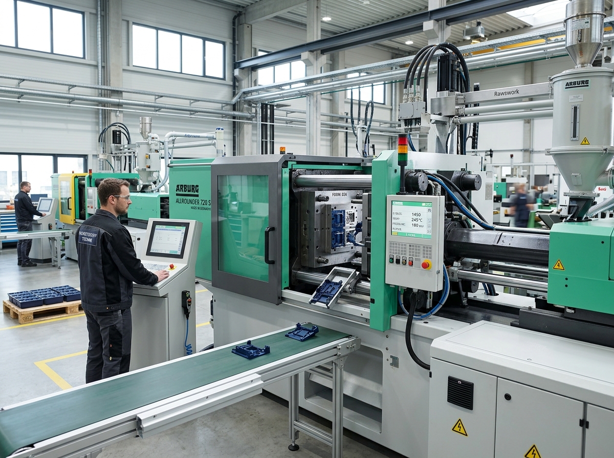 Fully Automatic Injection Moulding Machine – 02