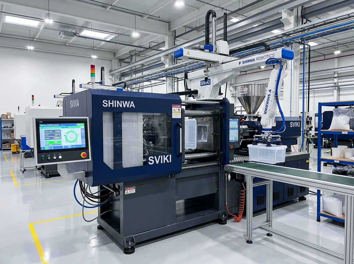 Fully Automatic Injection Moulding Machine – 01